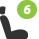 6 zitplekken